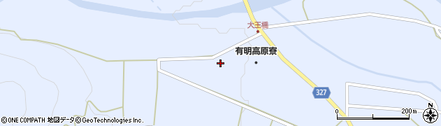 有明高原寮周辺の地図