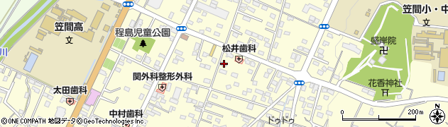 茨城県笠間市笠間1460周辺の地図