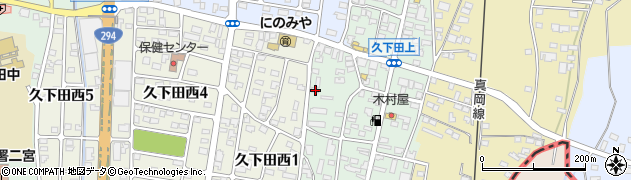 栃木県真岡市久下田1397周辺の地図