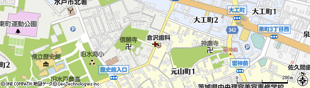 信願寺周辺の地図