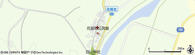 石川県小松市花坂町（ト）周辺の地図