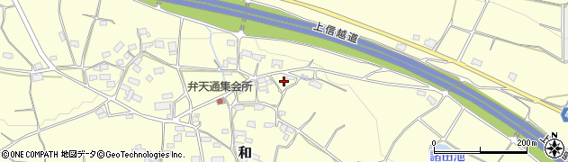 長野県東御市和7716周辺の地図
