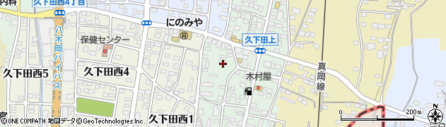 栃木県真岡市久下田1387周辺の地図