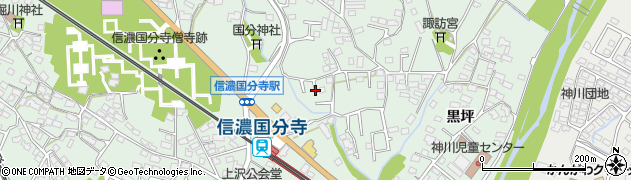 長野県上田市国分周辺の地図