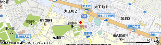 株式会社鴨志田設備周辺の地図