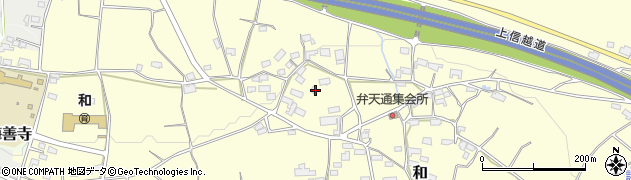 長野県東御市和7786周辺の地図