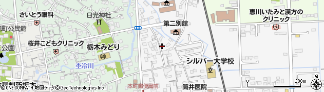 栃木県栃木市神田町5周辺の地図
