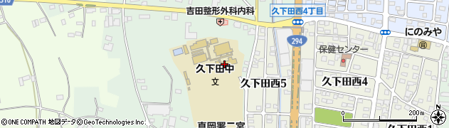 栃木県真岡市久下田1304周辺の地図