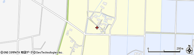 栃木県下野市東根319周辺の地図