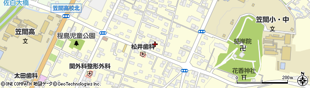 茨城県笠間市笠間1473周辺の地図
