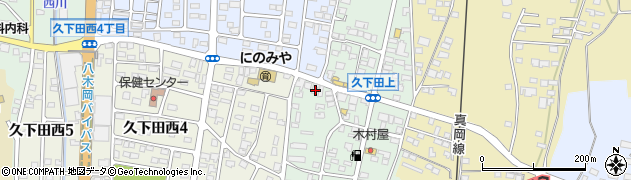 栃木県真岡市久下田1390周辺の地図