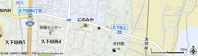 栃木県真岡市久下田1391周辺の地図