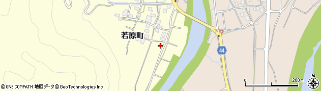 石川県白山市若原町ロ87周辺の地図