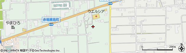 群馬県伊勢崎市赤堀鹿島町1647周辺の地図