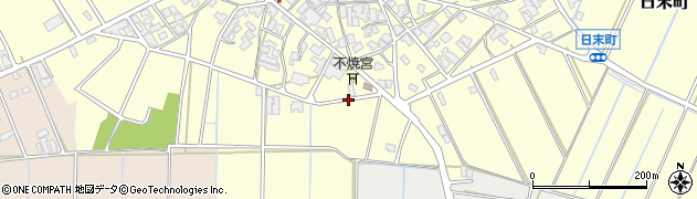 石川県小松市日末町（ウ）周辺の地図