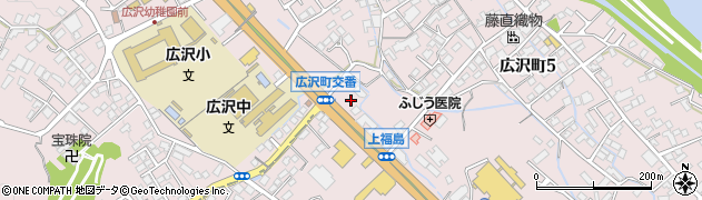 ローソン桐生広沢町五丁目店周辺の地図