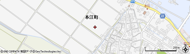 石川県小松市本江町ロ周辺の地図