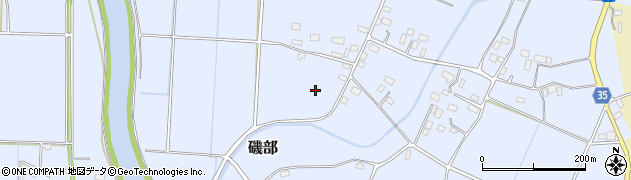 栃木県下野市磯部周辺の地図