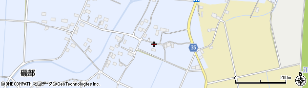 栃木県下野市磯部261周辺の地図