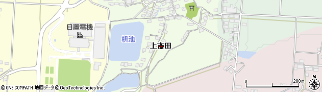 長野県上田市吉田（上吉田）周辺の地図