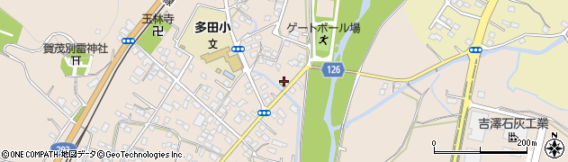栃木県佐野市多田町3741周辺の地図