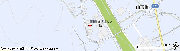 栃木県佐野市山形町1268周辺の地図