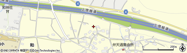 長野県東御市和7811周辺の地図