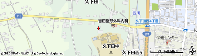 栃木県真岡市久下田1300周辺の地図