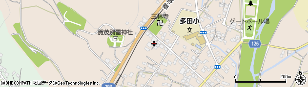 栃木県佐野市多田町1019周辺の地図