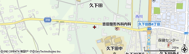 栃木県真岡市久下田1299周辺の地図