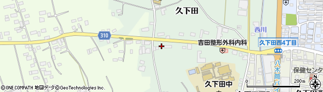 栃木県真岡市久下田1295周辺の地図