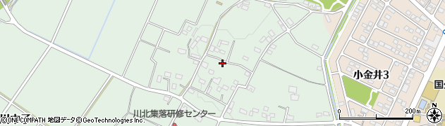栃木県下野市川中子1680周辺の地図