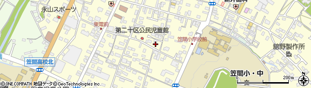 茨城県笠間市笠間1491周辺の地図