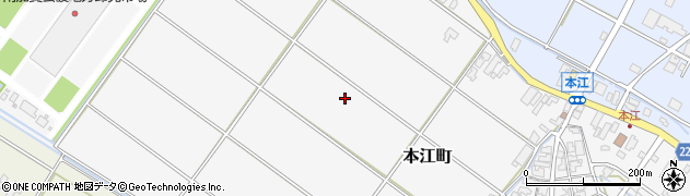 石川県小松市本江町（ハ）周辺の地図