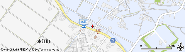 石川県小松市千木野町と89周辺の地図