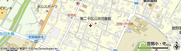 茨城県笠間市笠間1510周辺の地図
