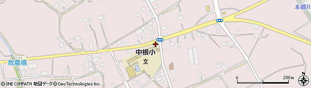 茨城県ひたちなか市中根1865周辺の地図