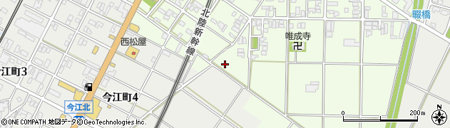 石川県小松市大領町ら周辺の地図