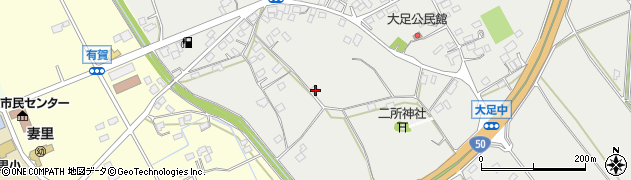 茨城県水戸市大足町710周辺の地図