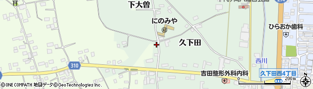 栃木県真岡市久下田1754周辺の地図