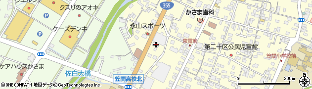 茨城県笠間市笠間1593周辺の地図