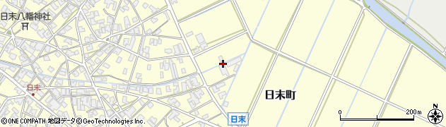 石川県小松市日末町（と）周辺の地図