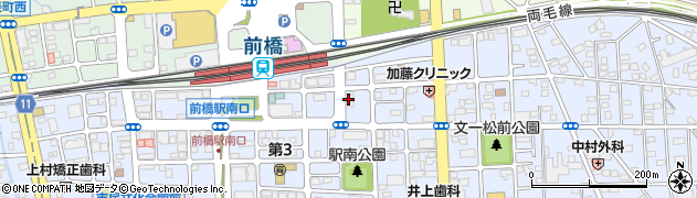 株式会社モリタ前橋営業所周辺の地図