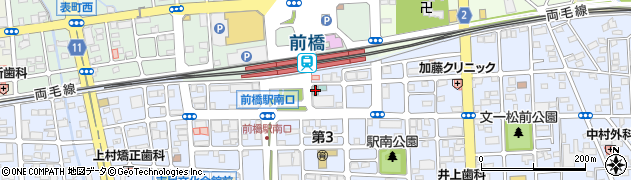東横ＩＮＮ前橋駅前周辺の地図