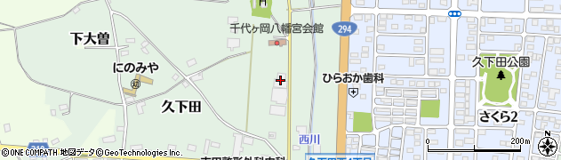 栃木県真岡市久下田1699周辺の地図
