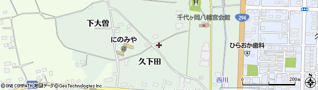 栃木県真岡市久下田1792周辺の地図
