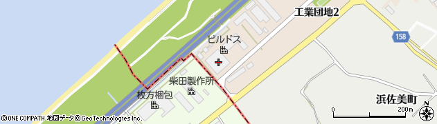 株式会社ビルドス　小松工場周辺の地図