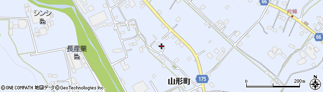 栃木県佐野市山形町629周辺の地図