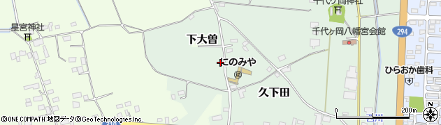 栃木県真岡市久下田1775周辺の地図