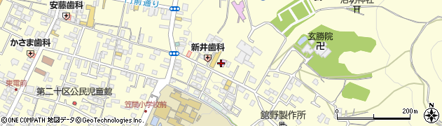 笠間日動美術館周辺の地図